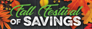 fireside fall festival of savings