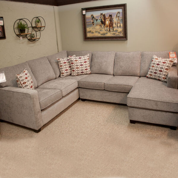 sectional with style at fireside furniture