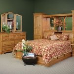 Solid Oak Pier Wall bedroom set