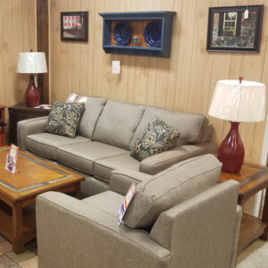 Transitional Comfort Plus Sofa and chair