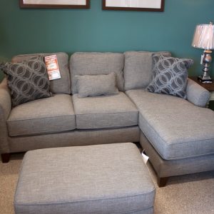 Chaise Sofa and matching ottoman