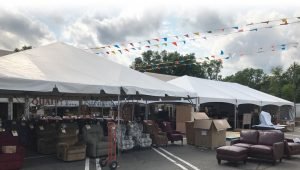 tent sale ready to go