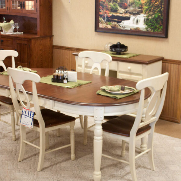 Country Oval Dining Set at fireside furniture