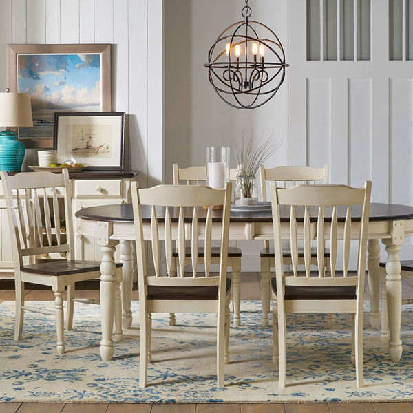 Country Oval Dining Set