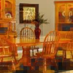 country table and chairs, made in america