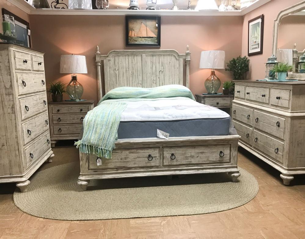 weathered bedroom furniture set